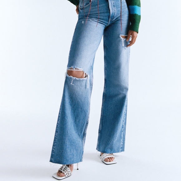 ZARA | High Heels Studded Sandals - Picture 6 of 7